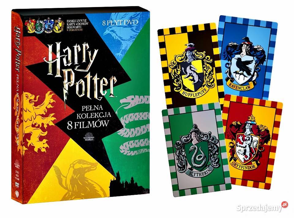 HARRY POTTER PEŁNA KOLEKCJA EDYCJA SPECJALNA Z edycja limitowana Kalisz
