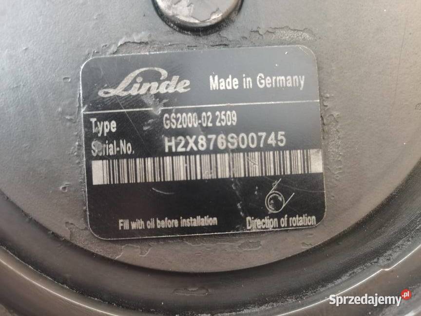Volvo EW 160B Obrotnica Linde GS200002 2509 Wilkowo