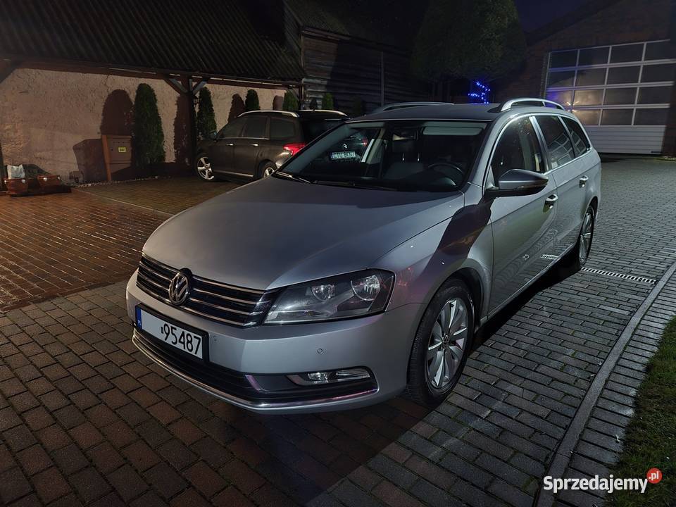 VW Passat B7 20TDI CR zadbany 2x opony relingi dachowe kujawsko-pomorskie Śliwice