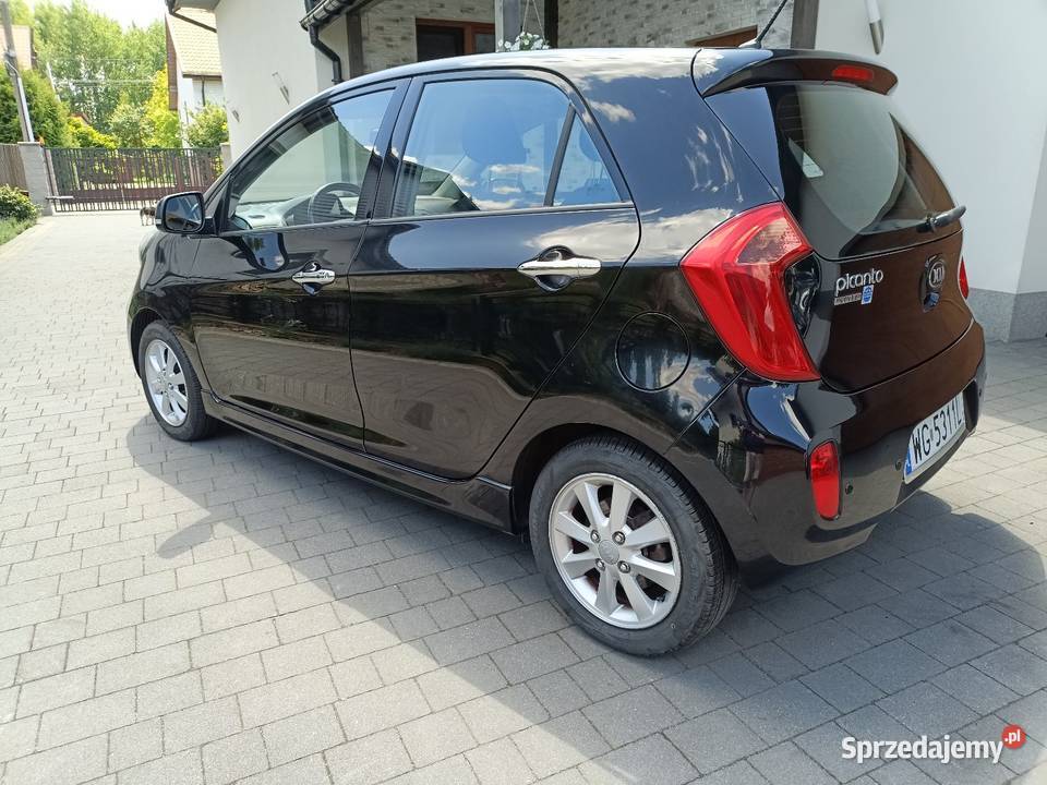 Kia Picanto 12 Automat 2012 Podgrzewane fotele i światła do jazdy dziennej sprzedam