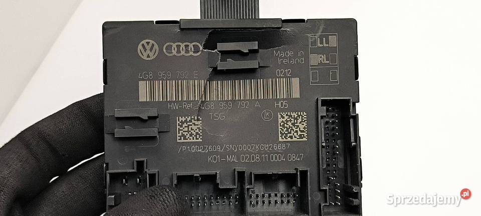 MODUŁ AUDI A6 C7 4G8959792E Lipno