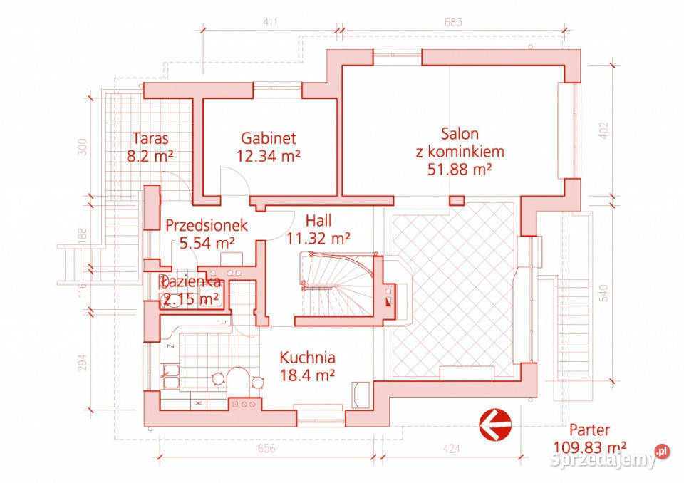 Rezydencja z ogrodem Mazowieckim Parku