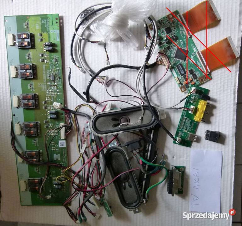 Telewizor AKAI FL3210H inwerter części Zamość