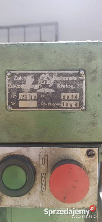 Wiertarka stołowa model WSD16A2 lignum Kłodawa sprzedam