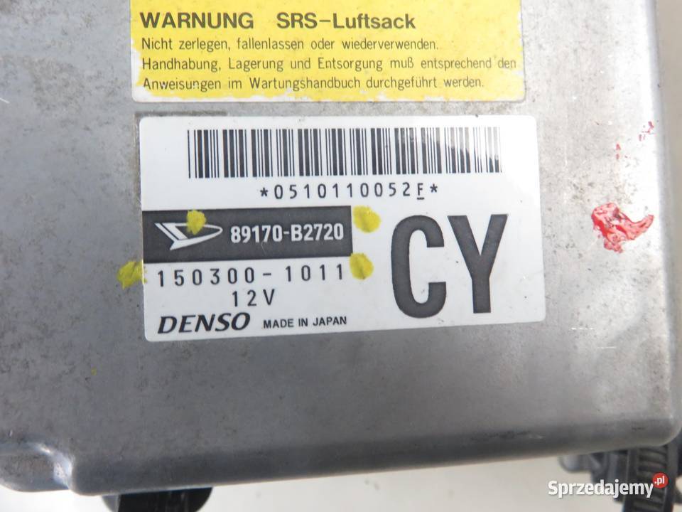 MODUŁ AIRBAG DAIHATSU CUORE VII 89170B2720