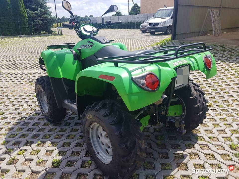 ARCTIC CAT 700 EFI HomologacjaSERWIS DOSTAWA łódzkie Wały A