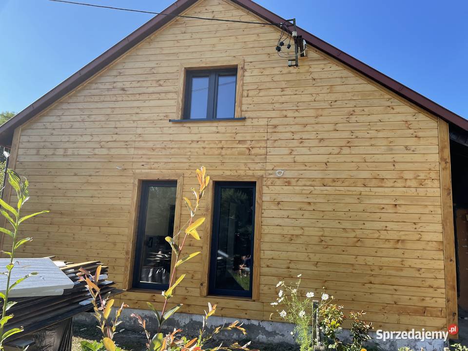 Deska elewacyjna Półbal Obijanie domów półdeską małopolskie Zakliczyn