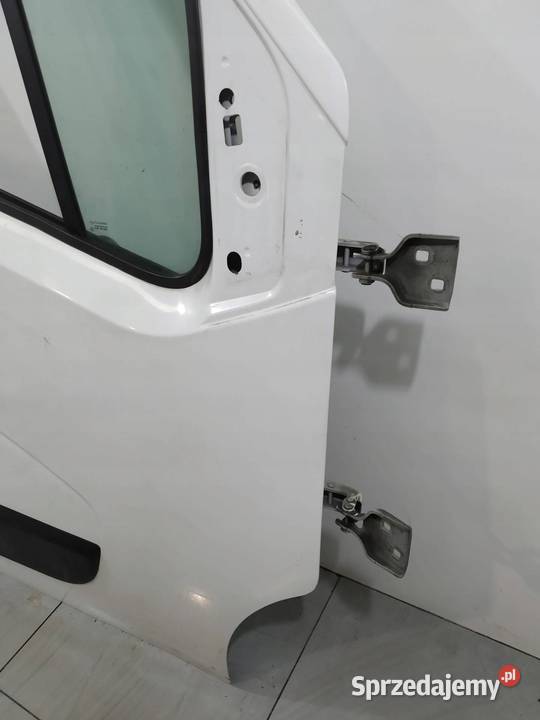 DRZWI PRAWE PRZÓD BIAŁE MOVANO B Renault Master