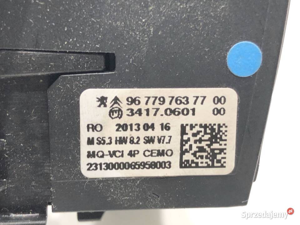 PRZEŁĄCZNIKI KIEROWNICY PEUGEOT 508 I 9677976377 osobowe