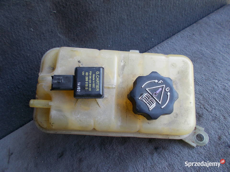 citroen c5 30 v6 02r zbiornik płynu chłodniczego osobowe