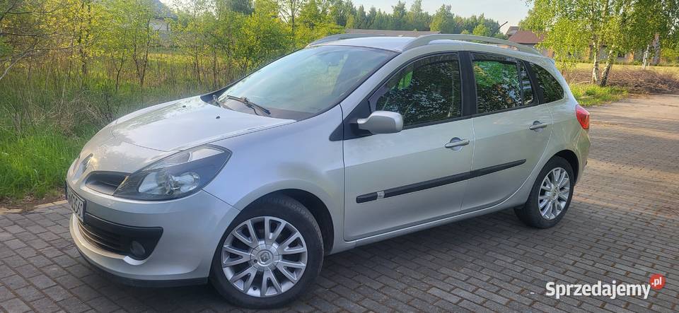 Renault Clio III 11 2009r z instalacją gazową nieuszkodzony łódzkie Koluszki