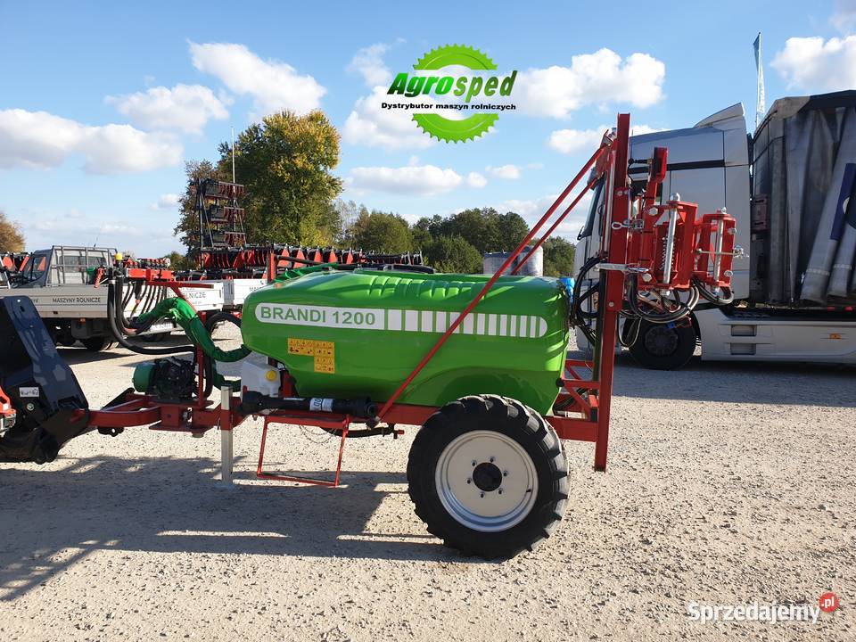 Opryskiwacz polowy Brandi 1200L 121518m Nowy RSM Gostyń sprzedam