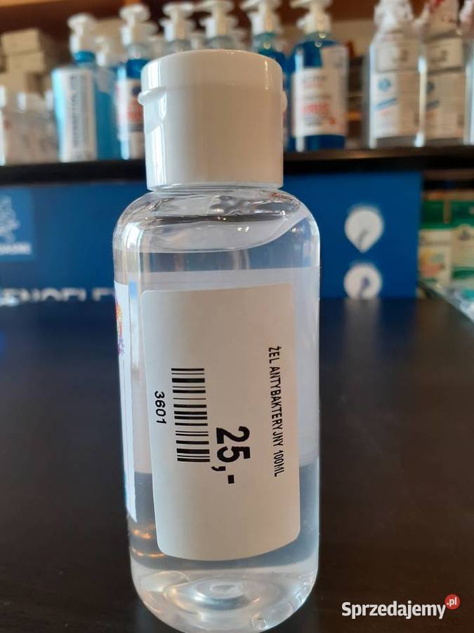 Antywirusowy Antybakteryjny Żel do Rąk 100 ml Środki dezynfekcyjne Warszawa