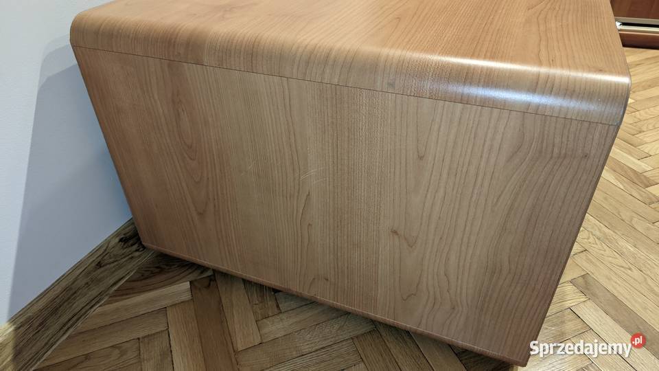 Szafka RTV 90 Olcha Drewno Lite 4 nogi regulacja Łódź