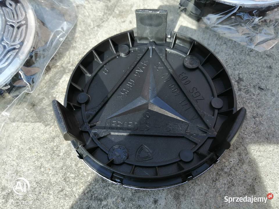 Nowe Dekielki Mercedes 75mm70mm Kapselki do felg osobowe Katowice sprzedam