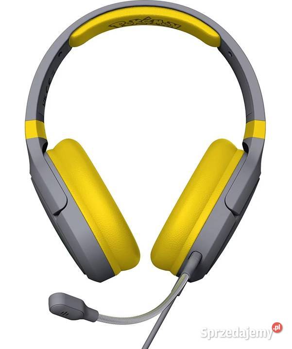 Pokemon Pikachu Słuchawki Gamingowe Nauszne Mogilany