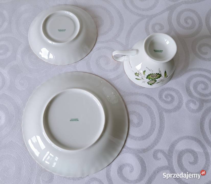 Trio porcelanowe Chodzież 160 ml filiżanka