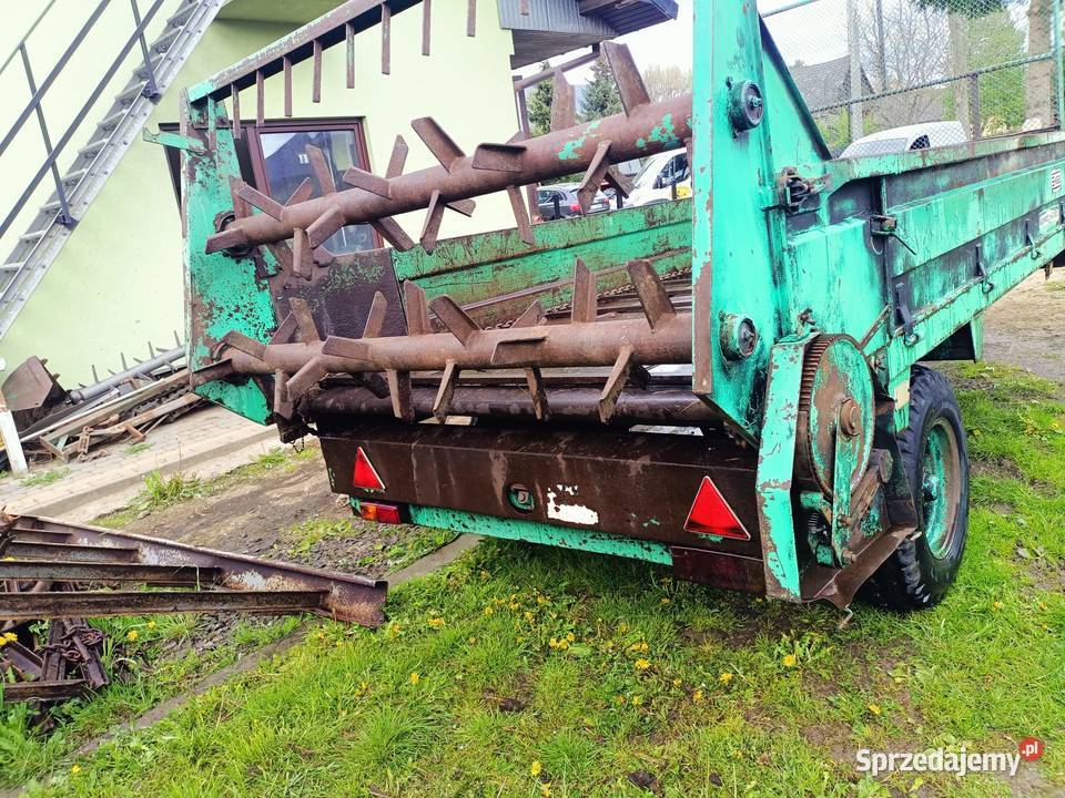 Rozrzutnik obornika jednoosiowy Warfama 25T