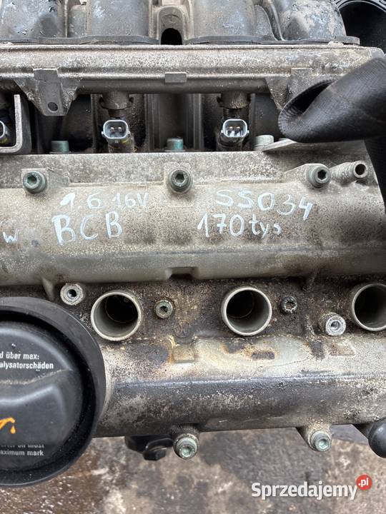 VW AUDI SEAT SKODA SILNIK BCB 16 16V SILNIK 170 Słowikowo
