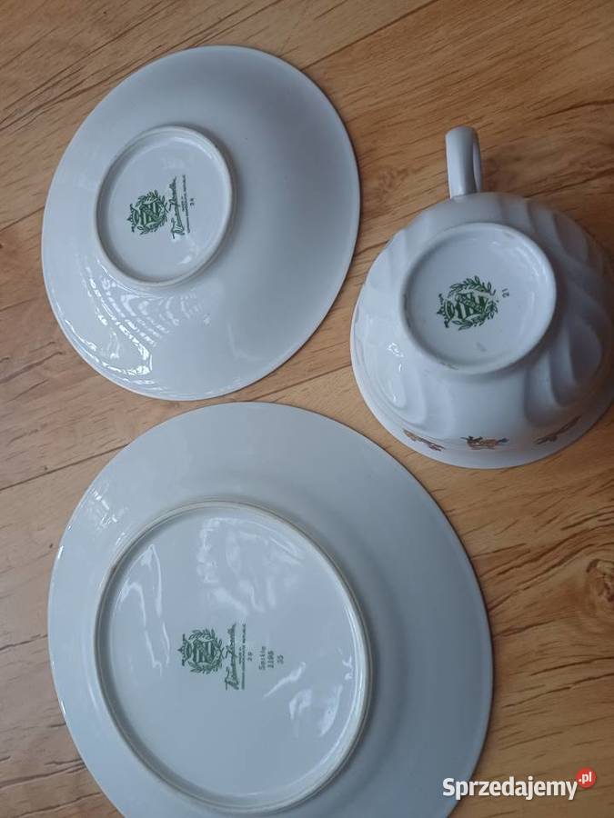 Zestaw do kawy Weimar Porcelana i szkło Lubań