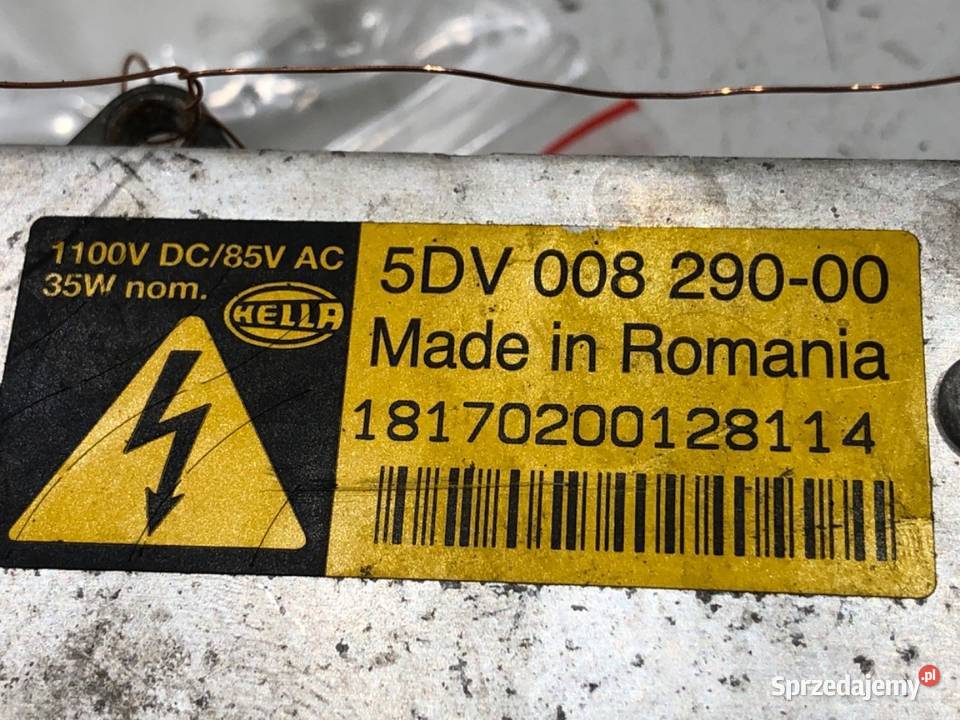 PRZETWORNICA XENON OPEL VECTRA C 5DV008290 0209