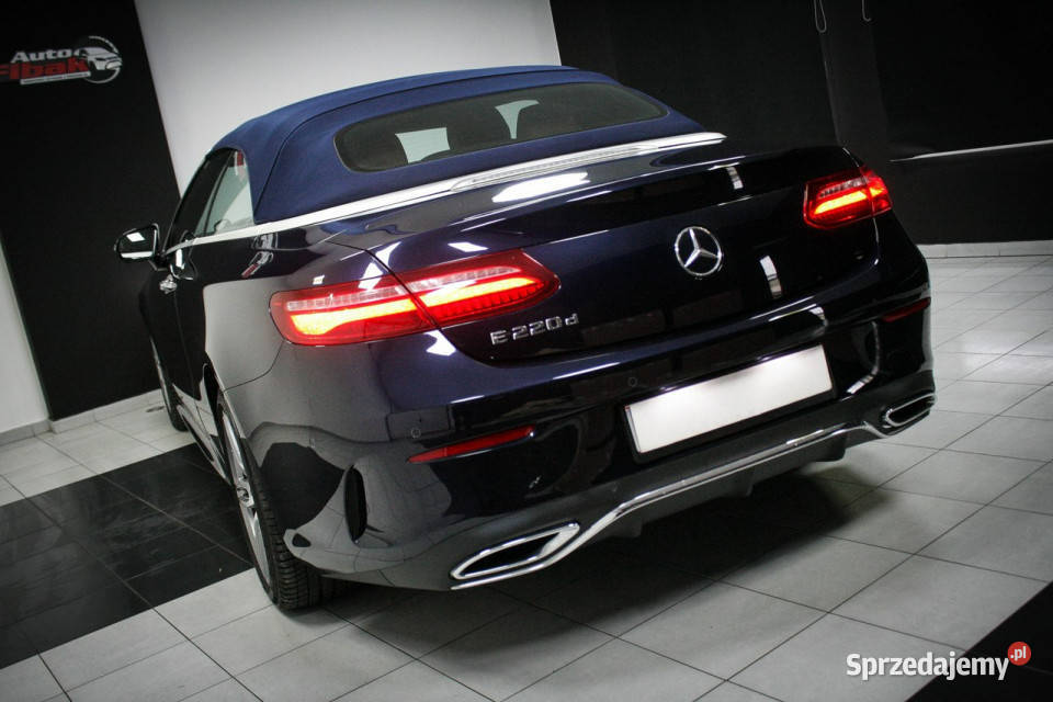 Mercedes E 220 E220dCabrioNiski przebiegAMG Konstantynów Łódzki