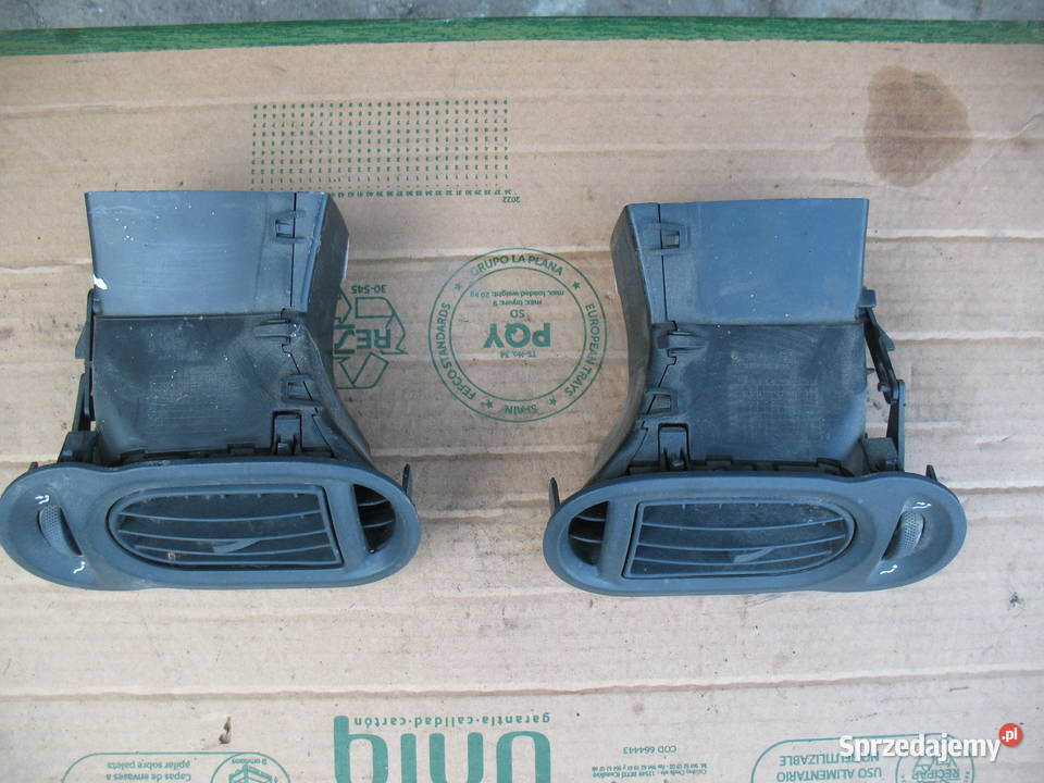 kratki nawiewu wloty powietrza renault modus