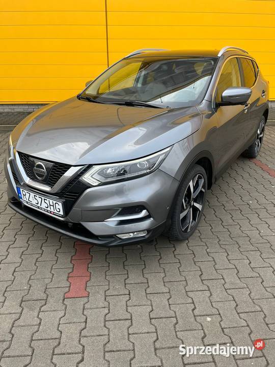 Nissan Qashqai Tekna Salon Polska Bezwypadkowy wspomaganie kierownicy podkarpackie Rzeszów