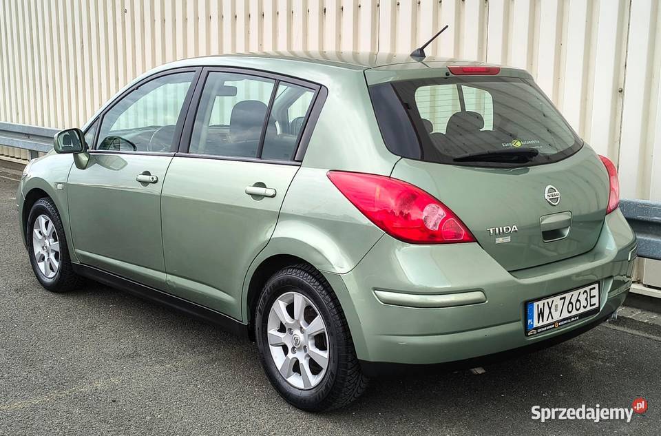 Nissan Tiida 16 z LPG Automat Klimatronik Warszawa