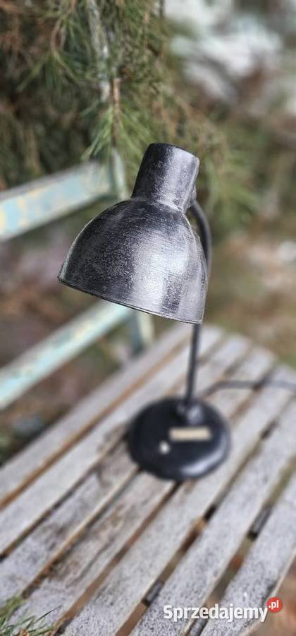 Lampka biurkowa z lat 50tych PRL mazowieckie Płońsk