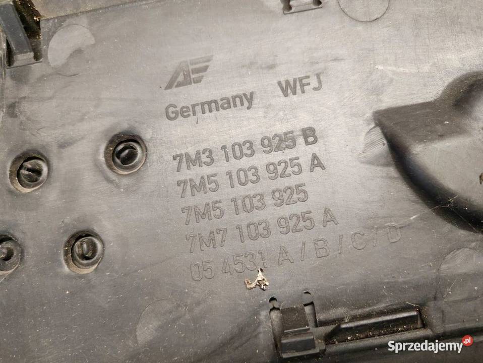 Osłona Pokrywa Silnika Seat Alhambra 19 TDi Pleszew