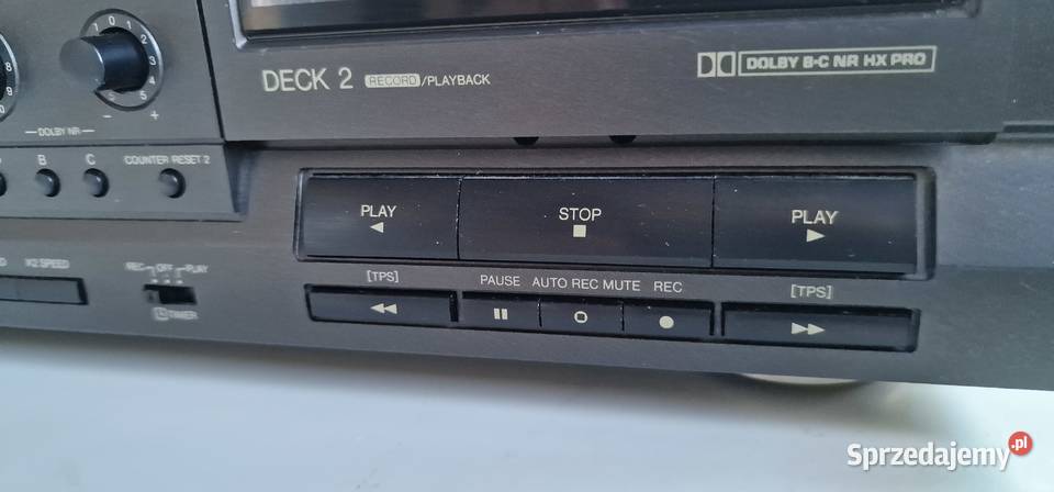Magnetofon Technics RSTR515 Casette deck Międzychód