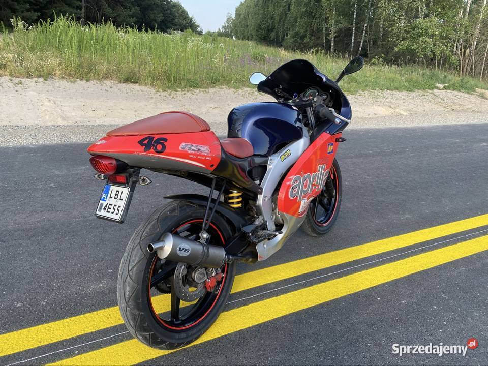 aprilia rs50 kupiony w polskim salonie Motoryzacja Lubartów