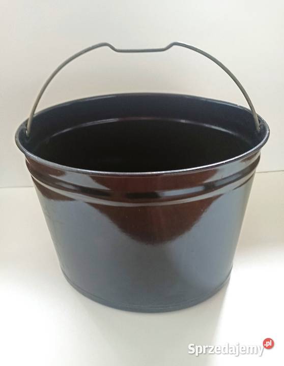 Wiadro owalne z PRL vintage Łódź