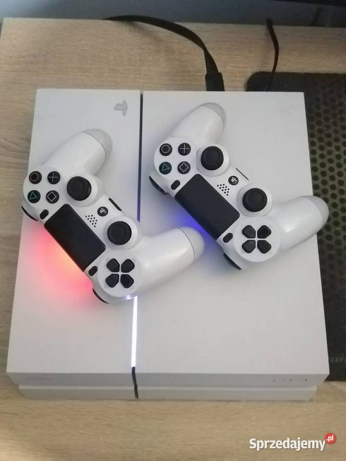 PlayStation 4 sprawna biała CUH1116A 500GB 2 Kultura i Rozrywka Warszawa