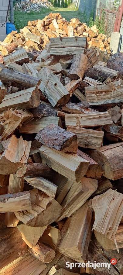 Drewno opałowe rąbane suche Olsza Brzoza Sosna Łomża sprzedam