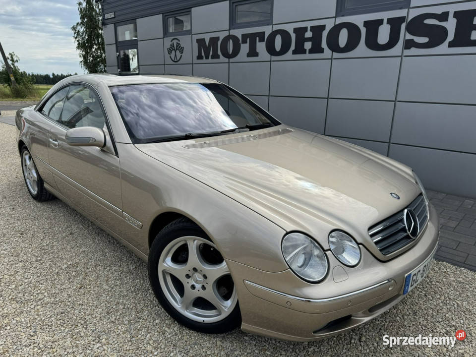 Mercedes CL 600 V12 C215 19992006 garażowany Samochody osobowe Chełm Śląski