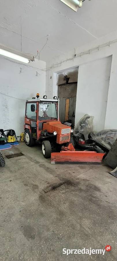 Traktorek Hako 3800D Hakotrac 40 pług szczotka podkarpackie Malinie