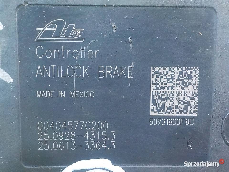 CHRYSLER 300C 30 B 07r SEDAN 4D pompa ABS sprzedam