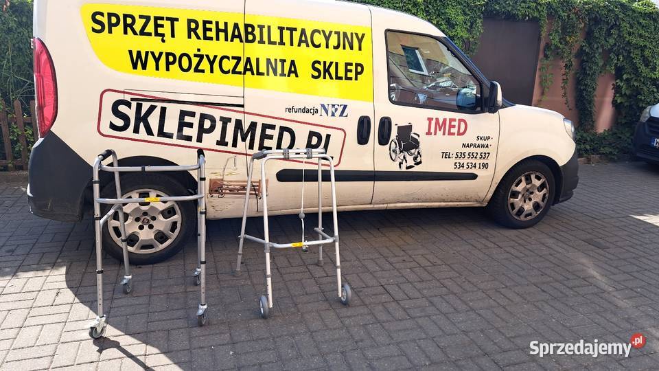 Balkoniki Rehabilitacyjne lekkie składane