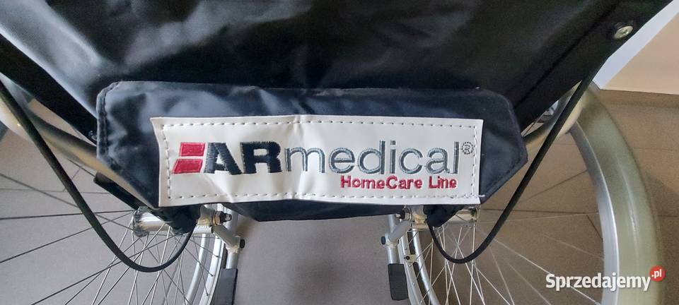 Wózek ALUMINIOWY INWALIDZKI AR300 NOWY śląskie Częstochowa