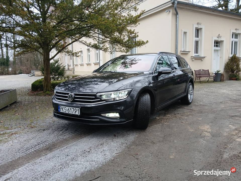 Volkswagen Passat B8 20 VW czarne wnętrze wielkopolskie Krzywiń
