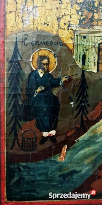 Ikona Święty Symeon Wierchoturski 0072 Warszawa