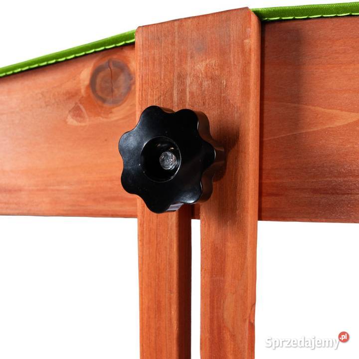 Drewniana piaskownica ogrodowa z daszkiem wielkopolskie Poznań