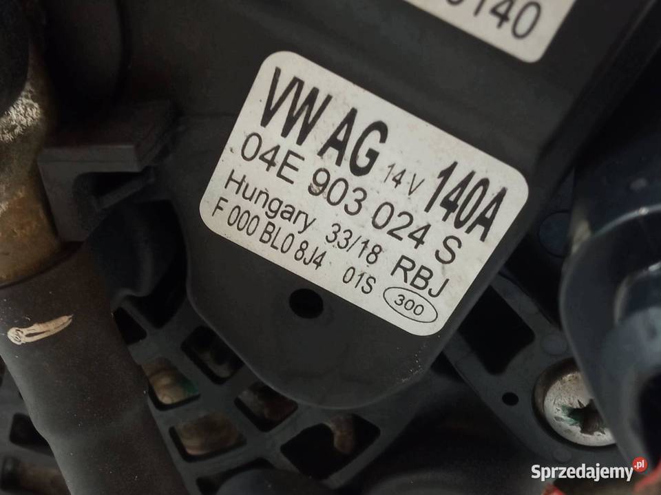 ALTERNATOR 04E903024S 19 TDI VW Volkswagen