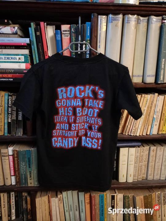 Vintage tshirt z aktorem The Rock Szamocin sprzedam