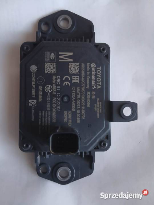 Radar Tempomatu ACC Toyota Yaris IV Cross
