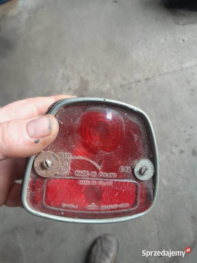 wsk 125 gaznik g16 lampa tylna instrukcja Trzebiatów