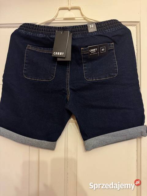 Spodenki jeansowe krótkie męskie nowe 32 Carry Częstochowa sprzedam