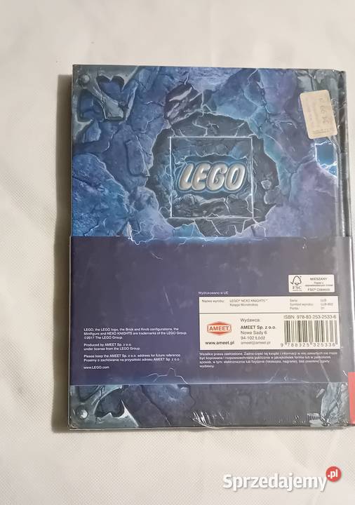 Lego Nexo Knights Księga Monstroksa Ameet 2017 r Koźminek sprzedam